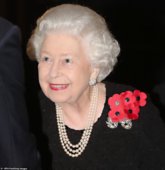 remembrance 19 royal albert hall the queen